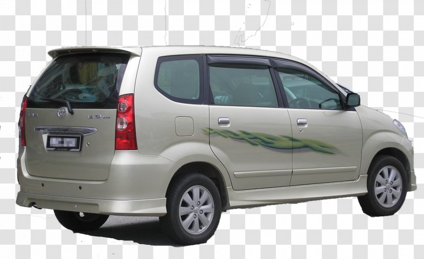 Toyota Avanza Minivan Bumper Car - Motor Vehicle Transparent PNG