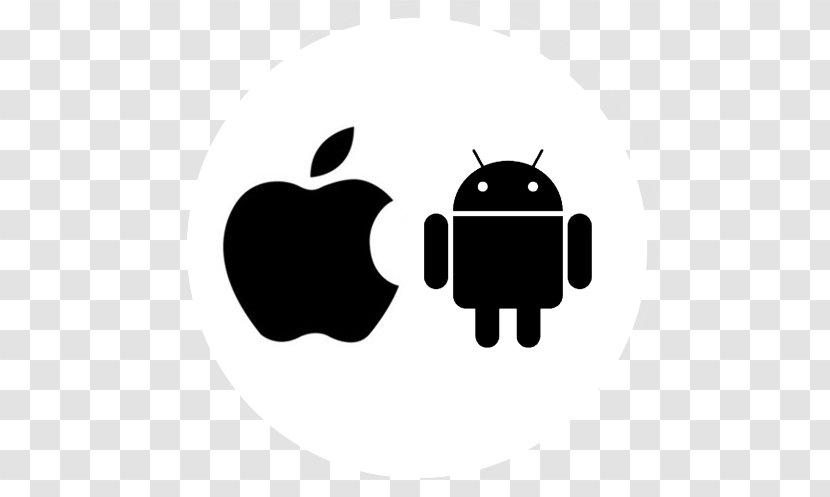 Iphone Android Apple Mobile Phones Icon Transparent Png