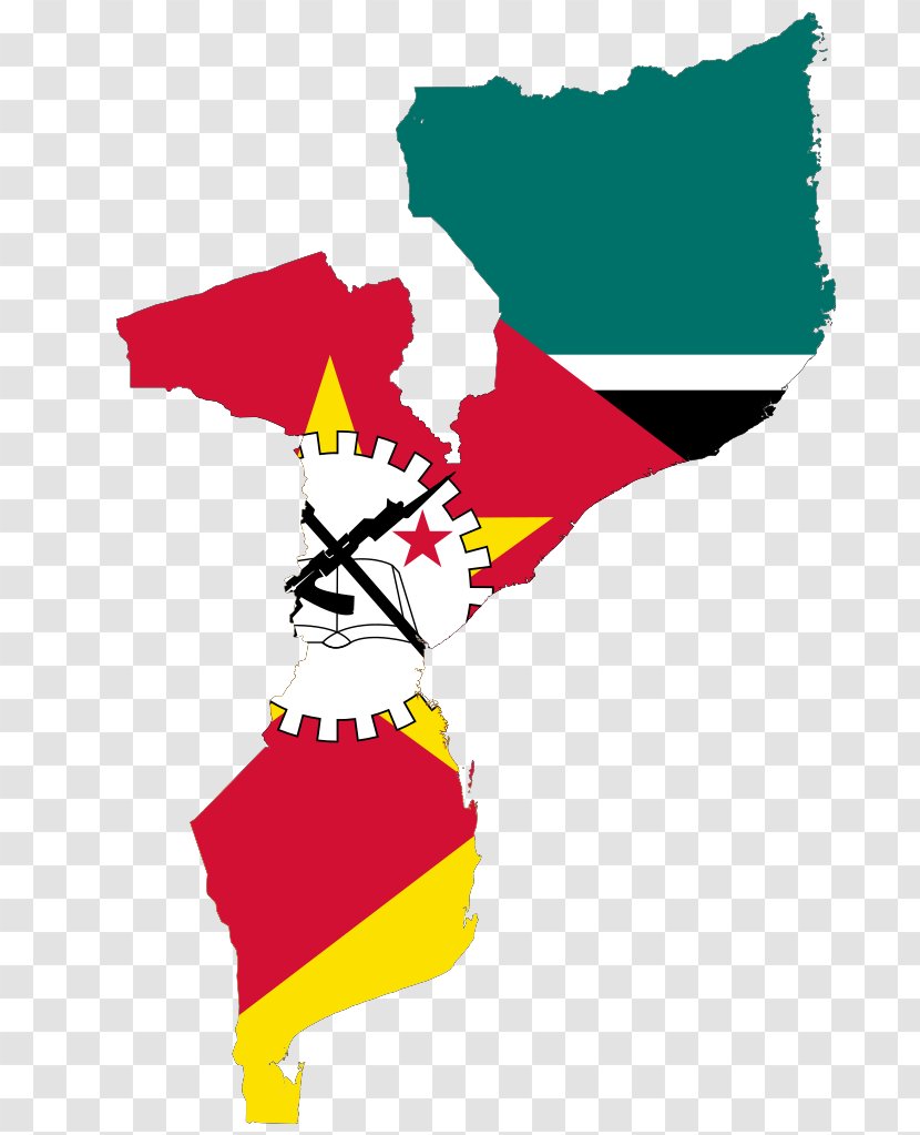 Flag Of Mozambique National Map - Art Transparent PNG