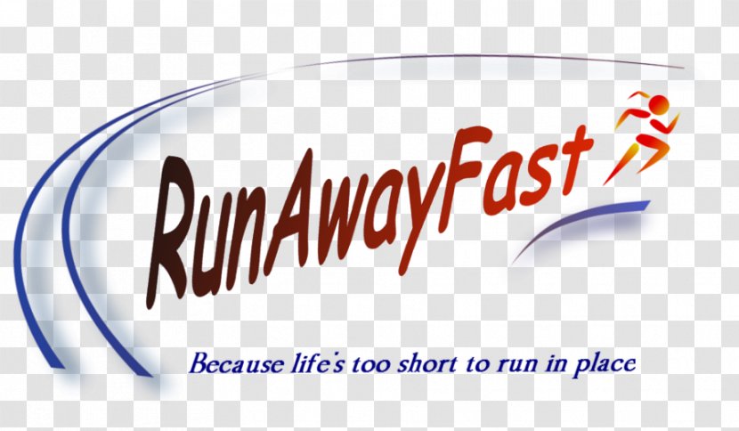 Logo Brand Marathon - Run Away Transparent PNG