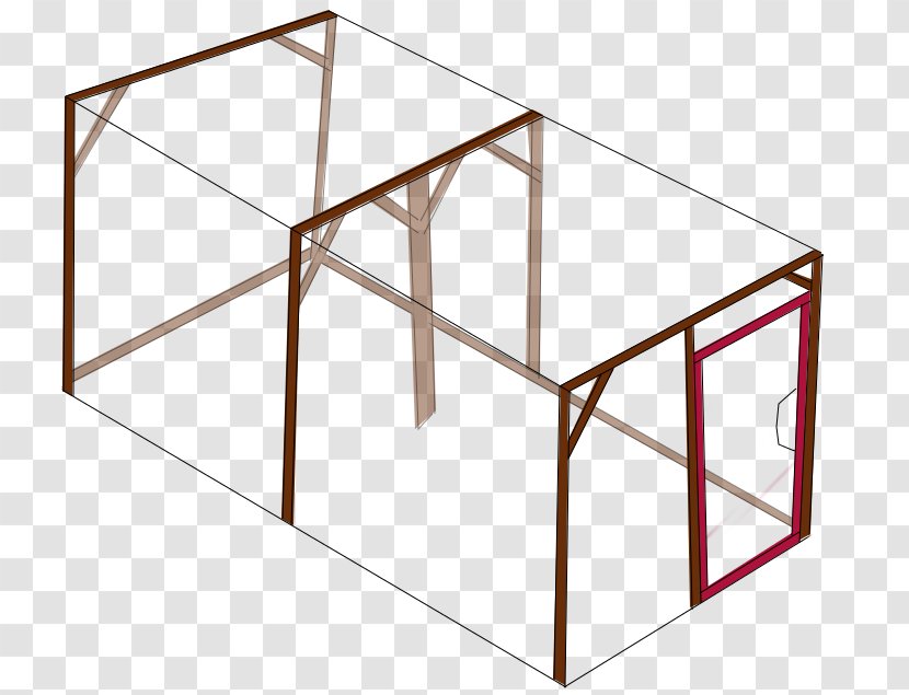 Line Angle Shed - Plywood Transparent PNG