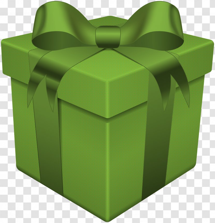 Gift Clip Art - Flowerpot - Box Green Transparent Transparent PNG