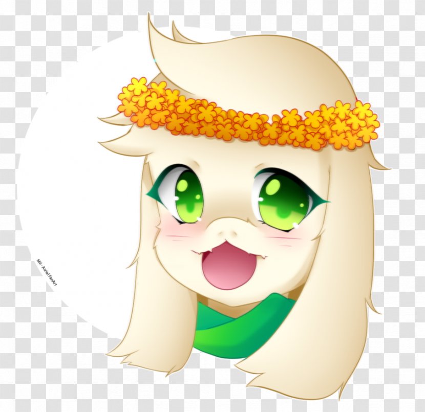 Undertale Fan Art Drawing Cartoon - Asriel Transparent PNG