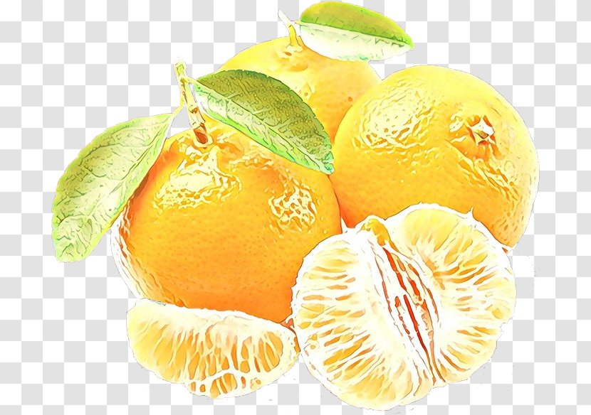 Fruit Citrus Food Plant Mandarin Orange - Yellow Rangpur Transparent PNG