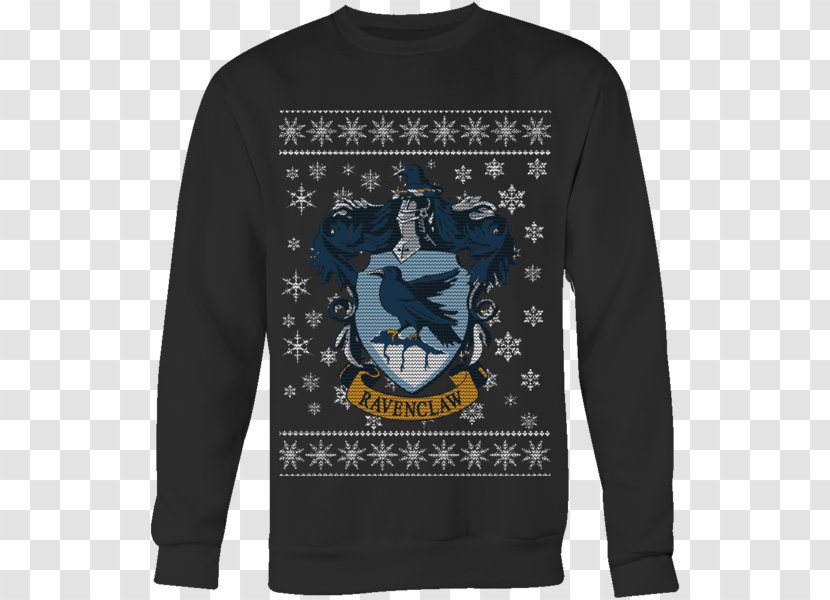 Harry Potter (Literary Series) Ravenclaw House Hogwarts School Of Witchcraft And Wizardry Slytherin - Sweater - Ugly Christmas Transparent PNG