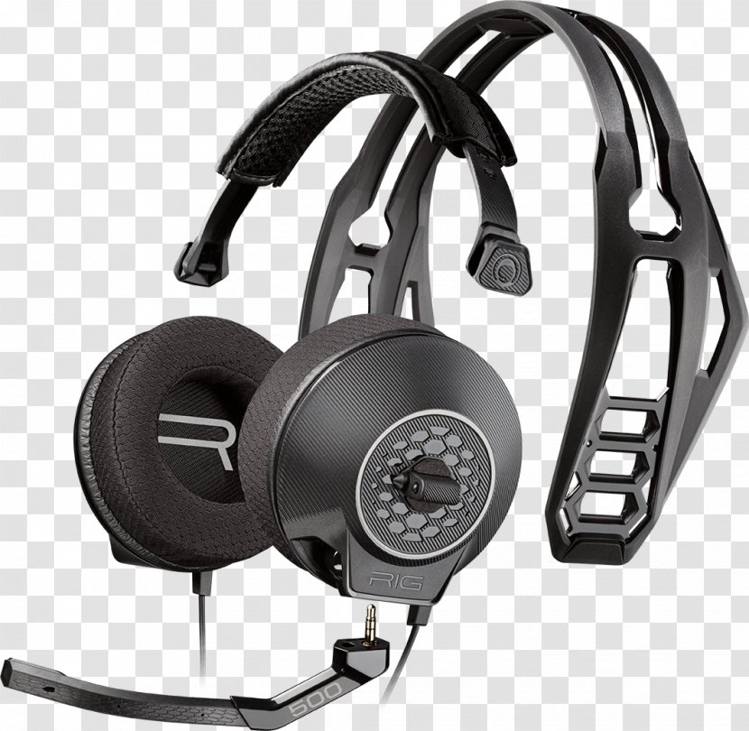 Plantronics RIG 500HS Headset Microphone - Playstation 4 Transparent PNG