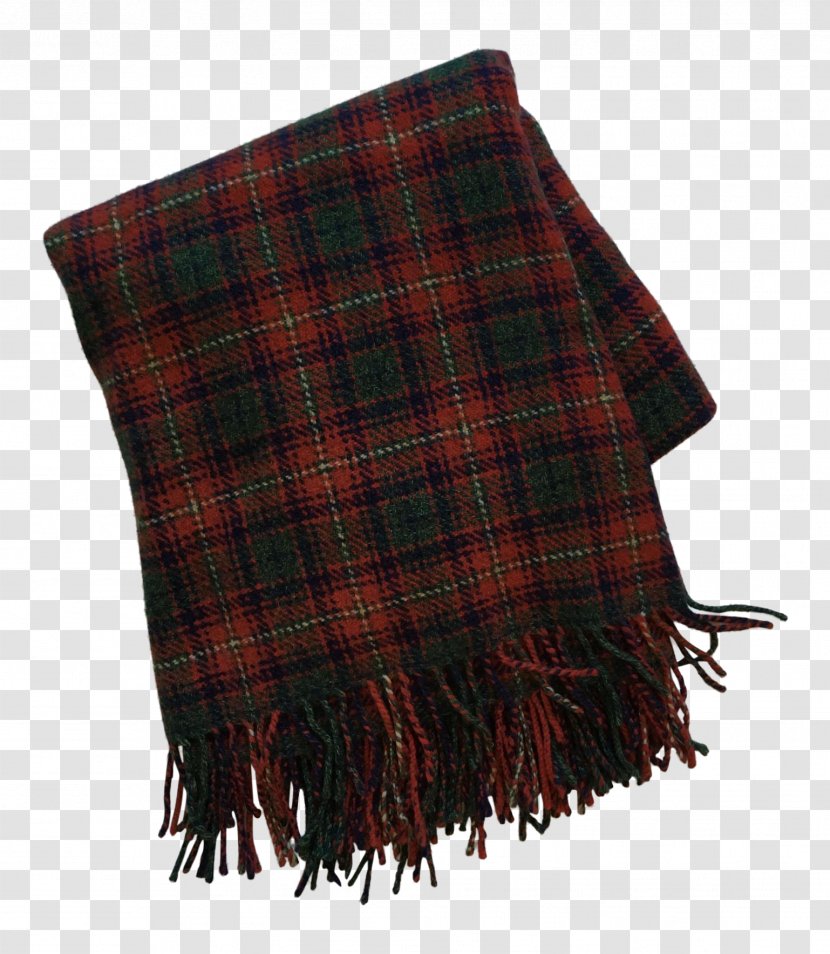 Tartan Shawl Scarf Pattern - Blanket Transparent PNG