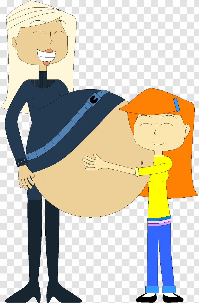Mother Pregnancy Daughter Art - Angry Transparent PNG