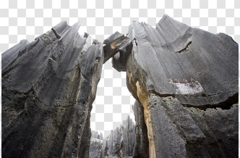 Shilin Yi Autonomous County Stone Forest Erhai Lake Lijiang Xishuangbanna Dai Prefecture - Geology Transparent PNG