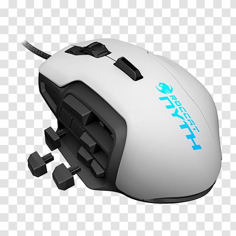 Computer Mouse ROCCAT Nyth Massively Multiplayer Online Game Video - Roccat Transparent PNG