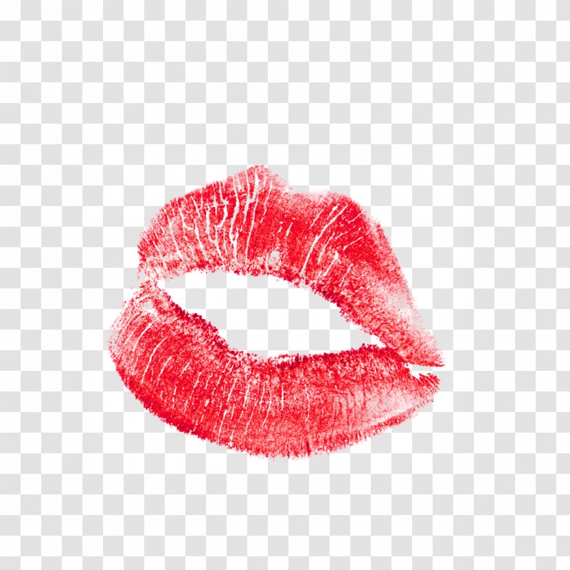 Kiss Lip Clip Art - Close Up - Lipstick Transparent PNG