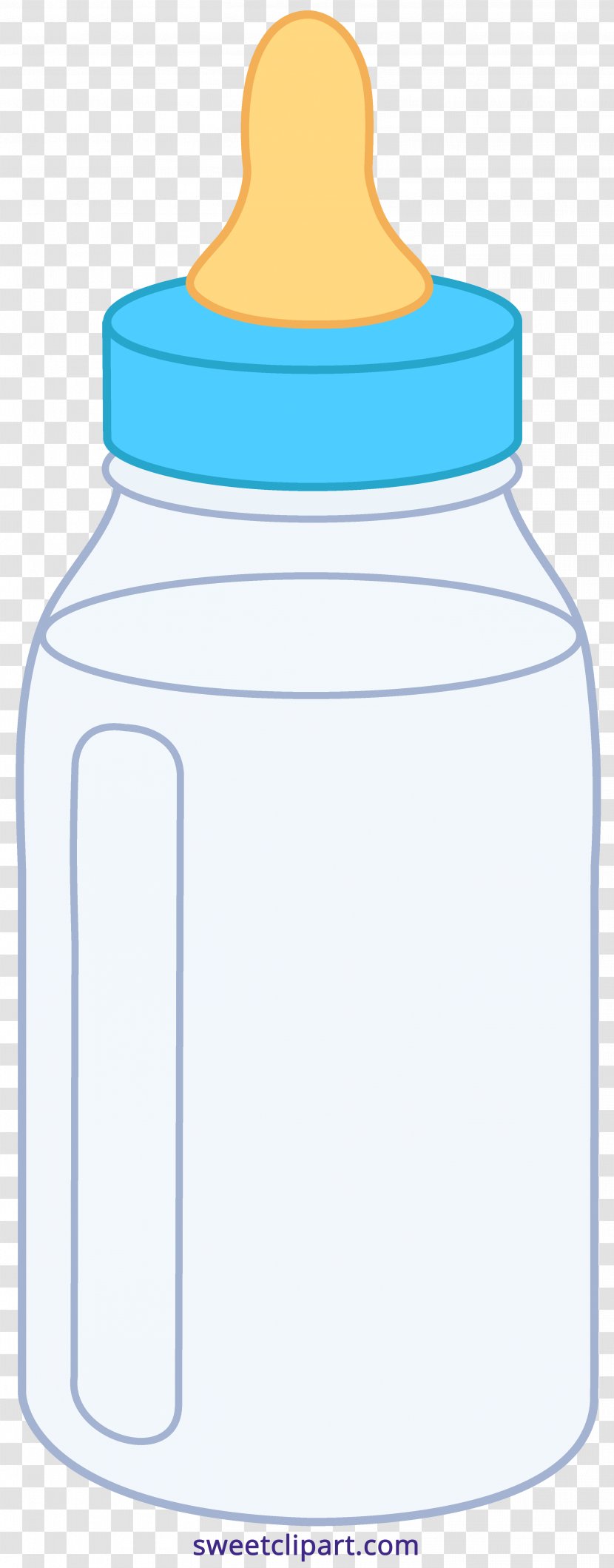 Baby Bottles Infant Pacifier Clip Art - Silhouette - Water Bottle Transparent PNG