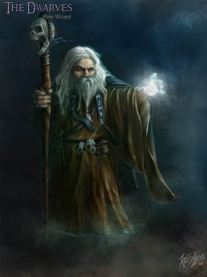 Dungeons & Dragons Dwarf Wizard Magician Game - Tree Transparent PNG