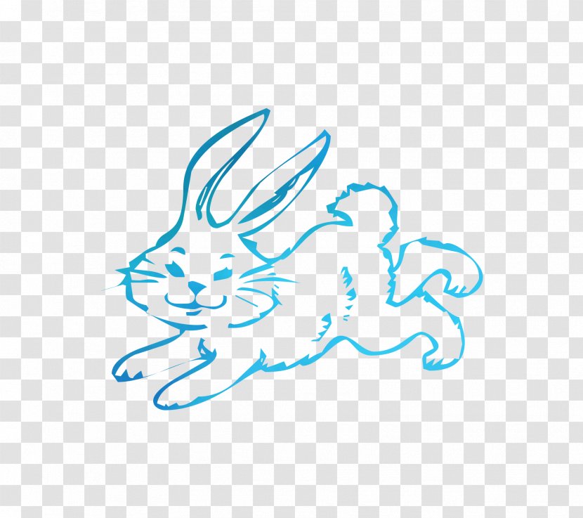 Easter Bunny Illustration Drawing Coloring Book Rabbit - Cartoon - Whiskers Transparent PNG