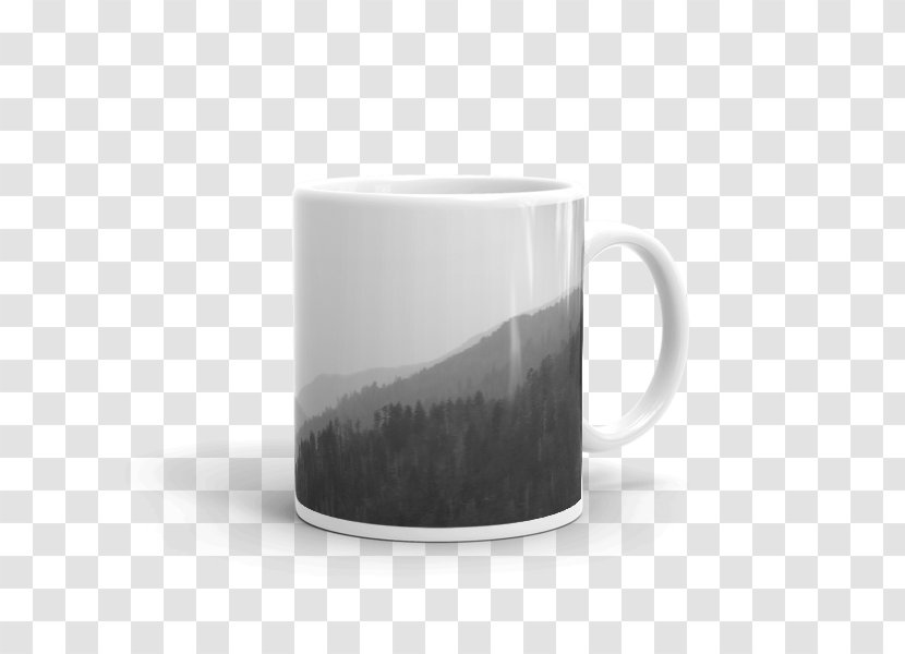 Coffee Cup Mug M Product - Nice View Of With Croissant Transparent PNG