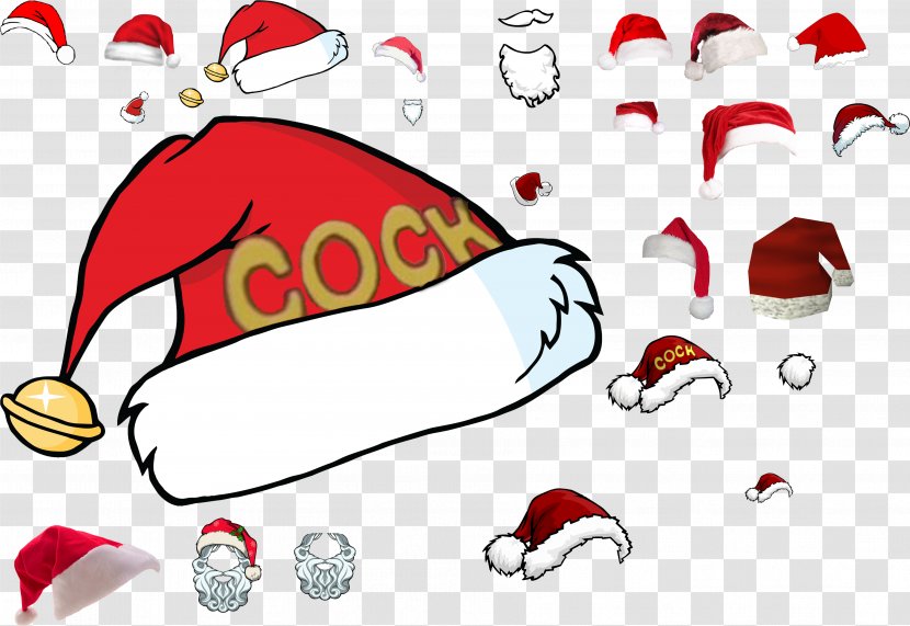 Santa hat drawings