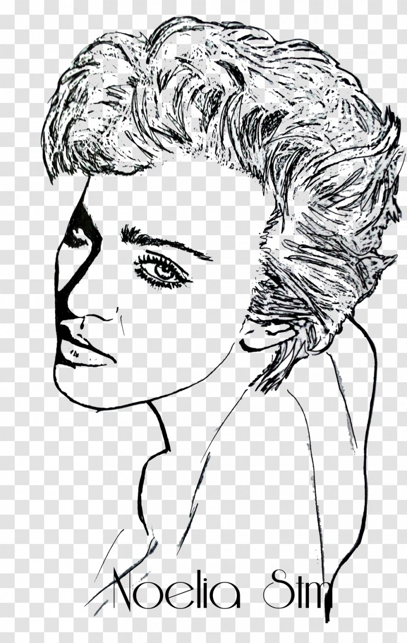 Drawing Dibujos A Lapiz Clip Art Illustration - Heart - Marilyn Monroe Transparent PNG