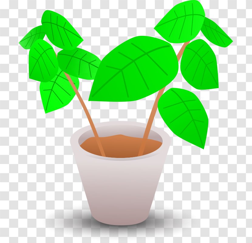 Flowerpot Plant Clip Art - Tree - Flower Pot Transparent PNG