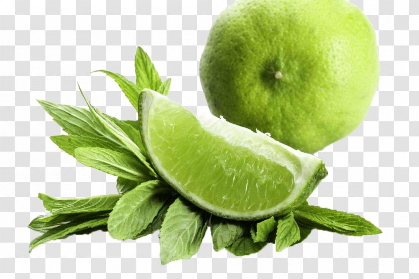 Lemon Key Lime Seed Garden - Diet Food - Advertising Picture Material Transparent PNG