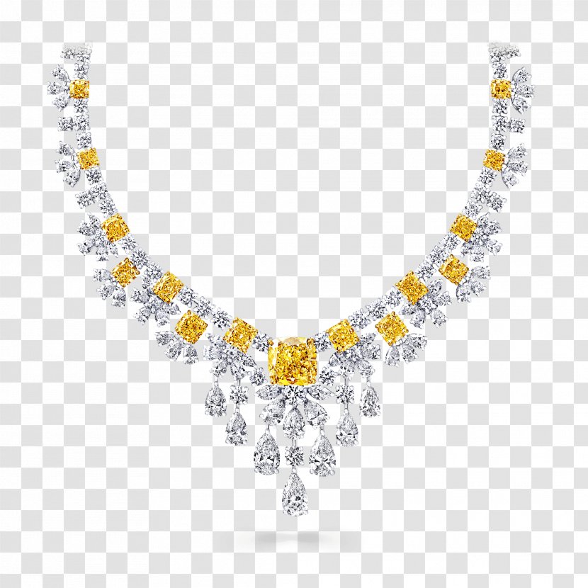 Jewellery Necklace Gemstone Graff Diamonds Transparent PNG