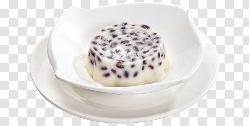 Ice Cream Coconut Milk Tong Sui Spotted Dick - Food - Red Bean Transparent PNG