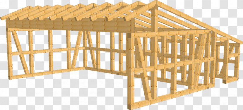 Carport Roof Carriage House Shed Konstruktionsvollholz - Outdoor Structure - Dog Illustration Transparent PNG