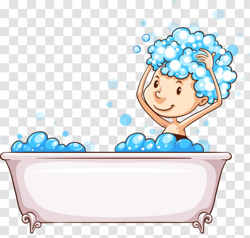 Bathing Bubble Bath Stock Photography Illustration - Bathtub - Lovely Vector Transparent PNG