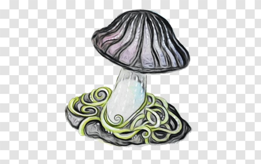 Mushroom Tree Glass - Wet Ink Transparent PNG