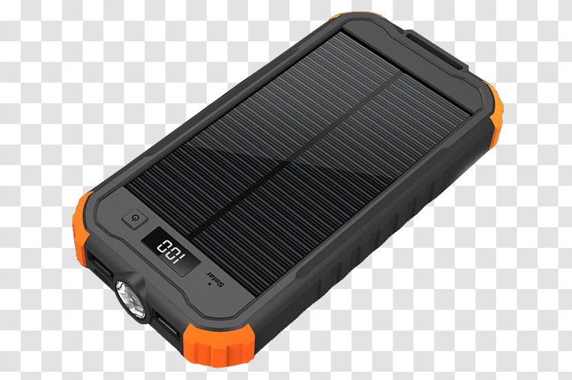 Battery Charger Baterie Externă Electric Black Laptop - Electronic Device - Solar Power Panels Top Transparent PNG