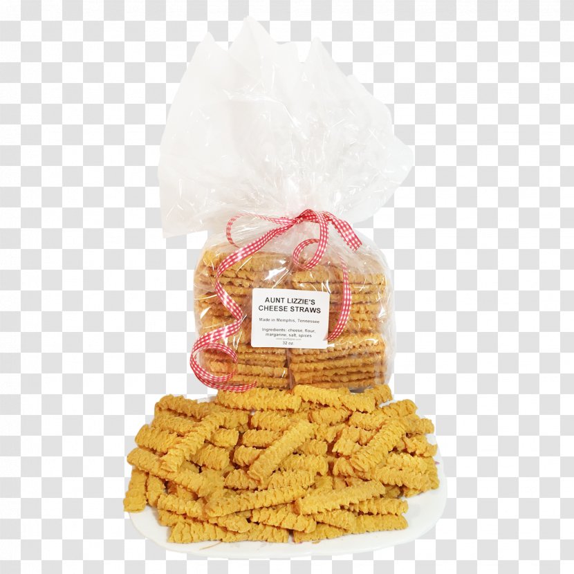 Vegetarian Cuisine Aunt Lizzie's Food Cheese Straw - Cheddar Transparent PNG