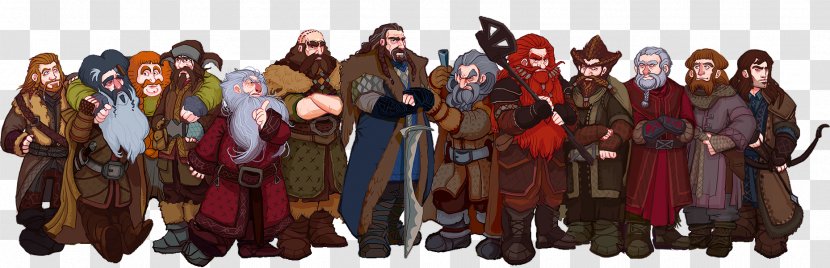 The Hobbit Thorin Oakenshield Dwalin Balin - Dwarf Transparent PNG