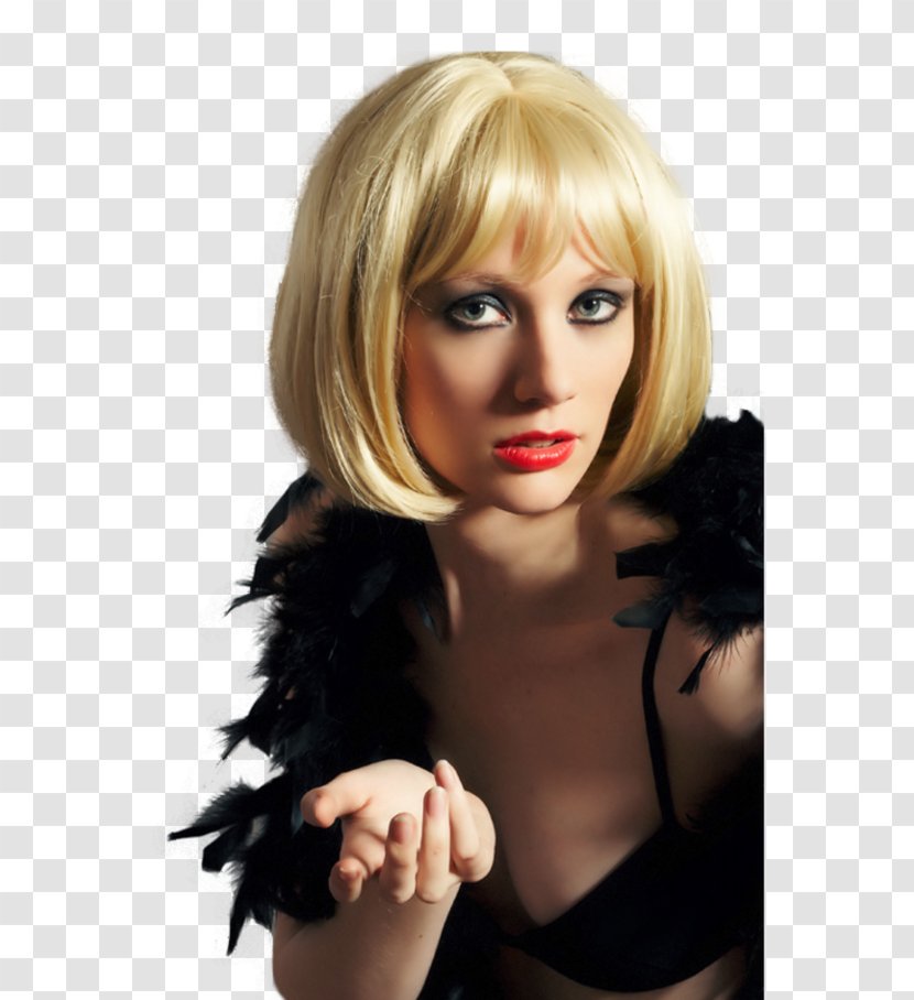 Blond Hair Coloring Bangs If I Should Die; A Short Story Bob Cut - Frame Transparent PNG