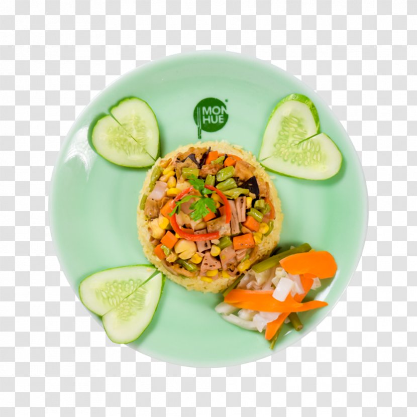 Vegetarian Cuisine Hell Rice Mon Hue Restaurant Món Huế Food - Dishware - Noodles Transparent PNG