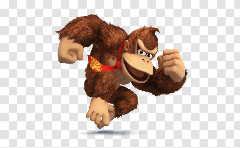 Super Smash Bros. For Nintendo 3DS And Wii U Brawl Donkey Kong - Charecter Transparent PNG
