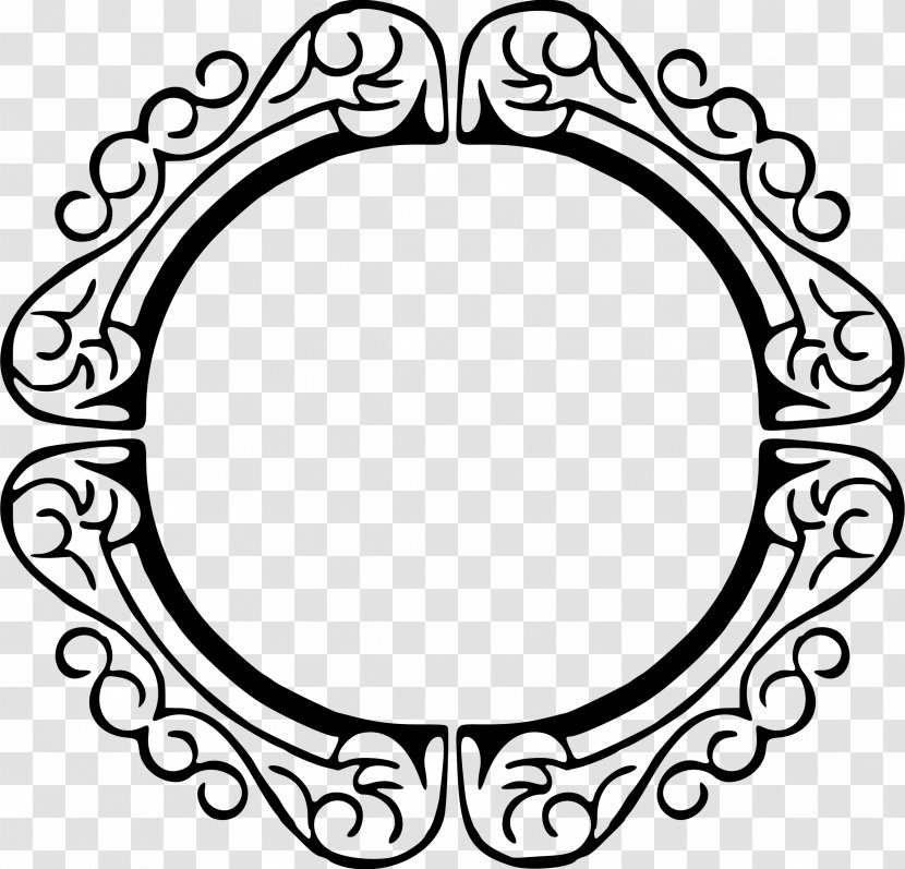 Clip Art - Picture Frames - Circular Border Transparent PNG