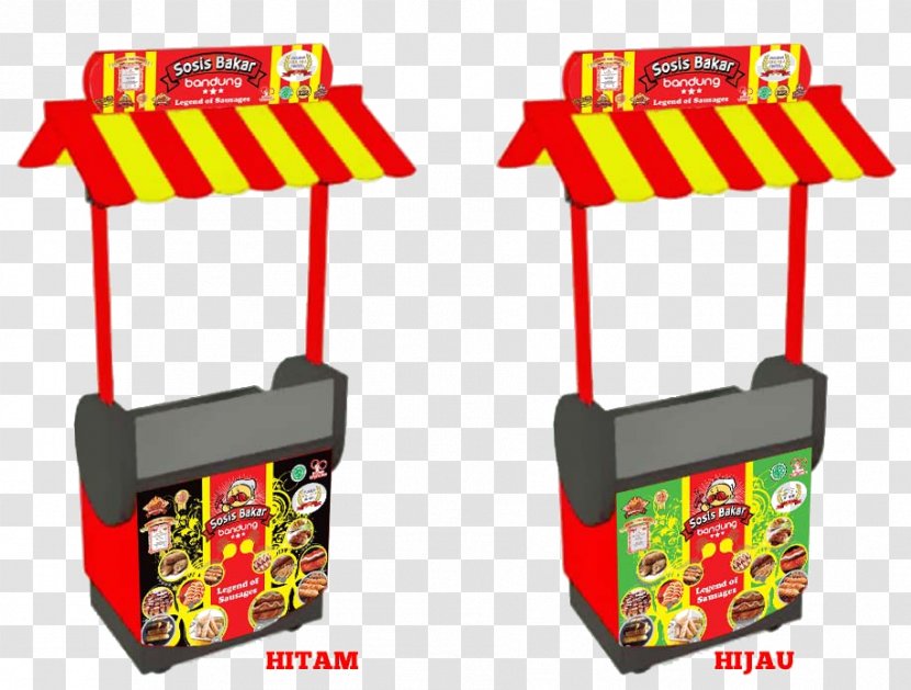 Sausage Sosis Bakar Franchising Cart - Logo Transparent PNG
