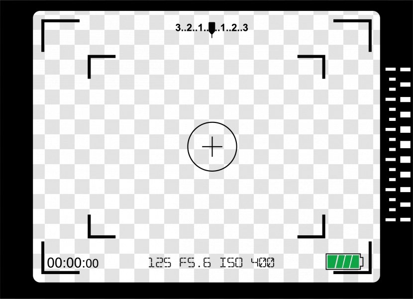 Video Camera Film Frame Camcorder - Indoor Games And Sports - Viewfinder Transparent PNG