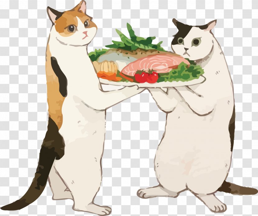 Cat Fish Dish - Tail - Small To Mediumsized Cats Transparent PNG