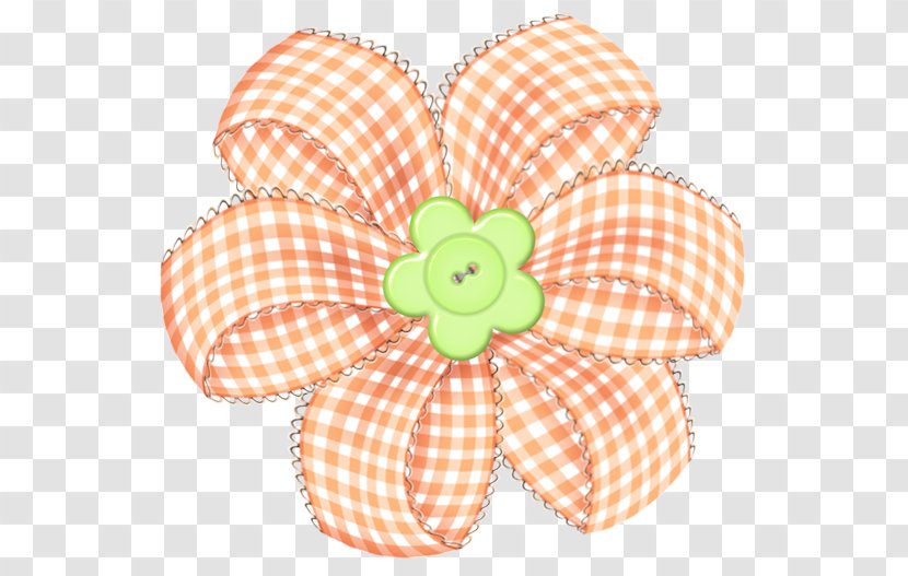 Scrapbooking Paper Embroidery Flower Ribbon - Clip - Spring Element Transparent PNG