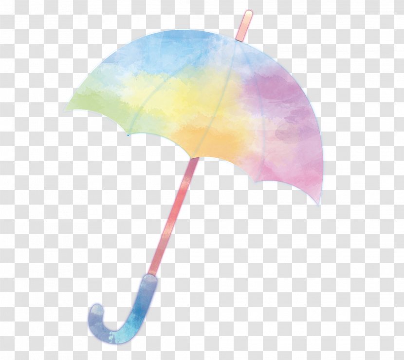 Watercolor Umbrella. - Umbrella - Sky Transparent PNG