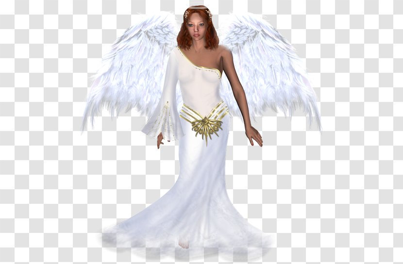 Guardian Angel Fairy Wedding Dress Man - Fashion Design - Ange Transparent PNG
