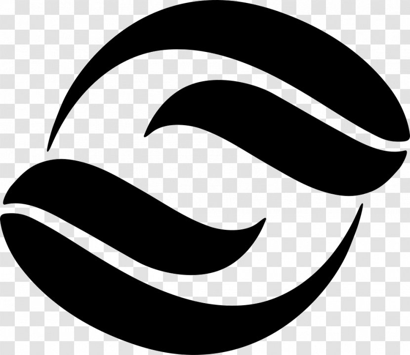 Clip Art Eye Line Black M - White - Logo Transparent PNG