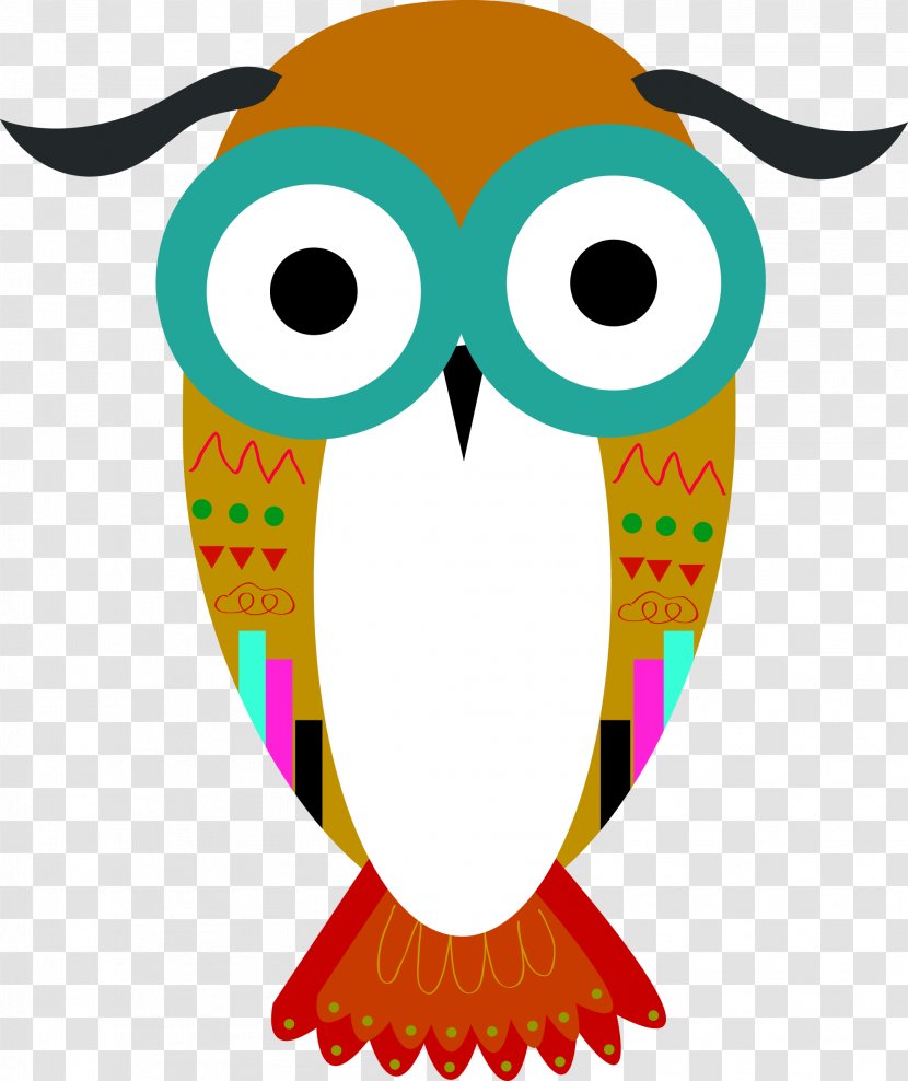 Owl Illustration - Art - Vector Transparent PNG