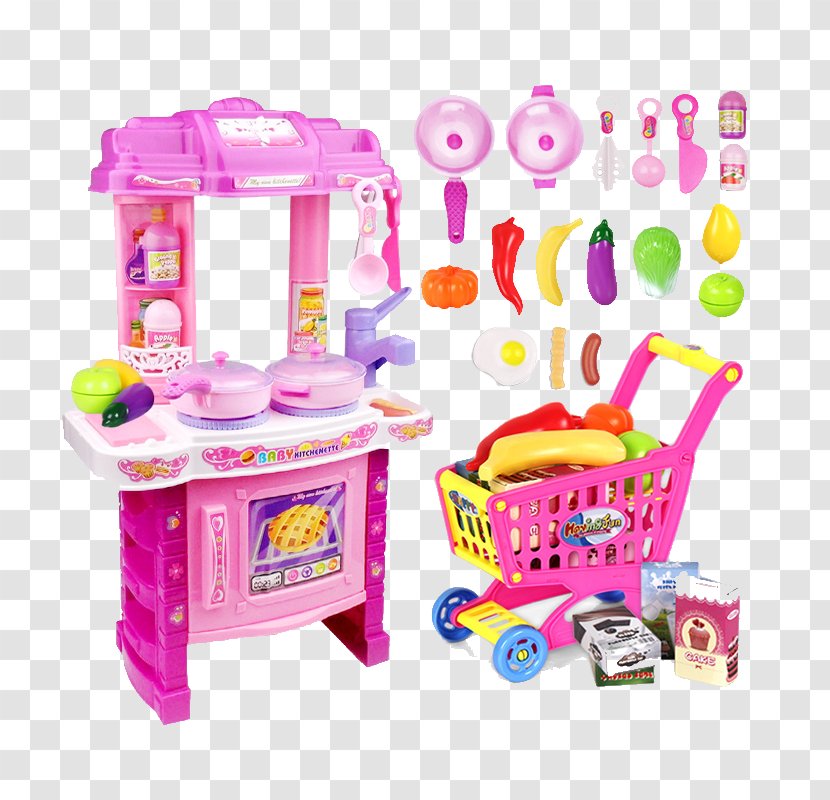Kitchen Toy Game Pink Child - Dishwasher - Toys Transparent PNG