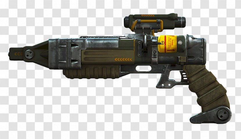 Fallout 4 2 Raygun Pistol Weapon - Flower - Gun Transparent PNG
