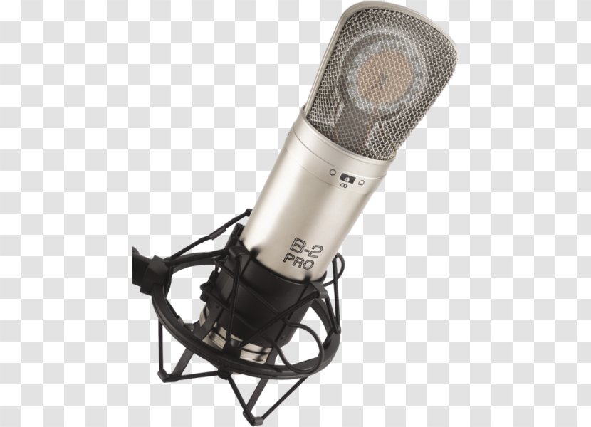 Microphone Behringer B-2 PRO Recording Studio Diaphragm Transparent PNG