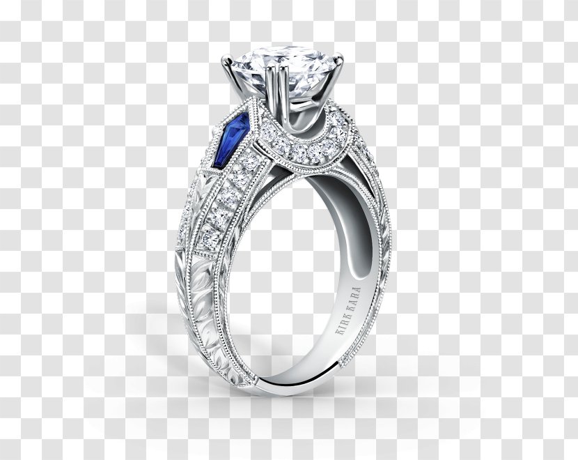 Engagement Ring Jewellery Wedding - Engraving - Antique Diamond Rings Transparent PNG