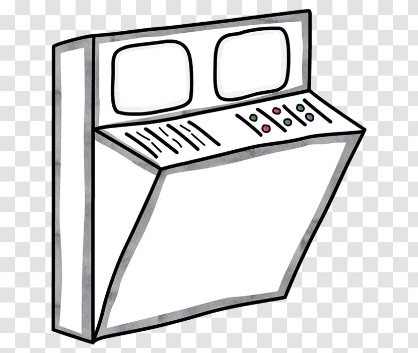 Common Craft Video Computer Library Clip Art - Furniture - Mainframe Transparent PNG