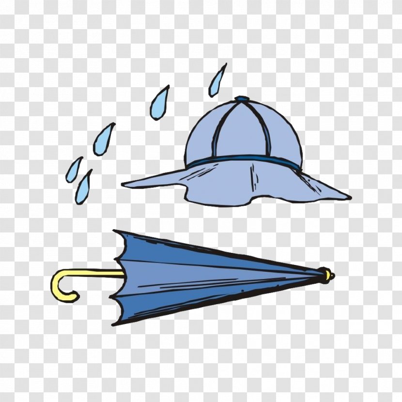 Clip Art - Cartoon - Umbrella Transparent PNG