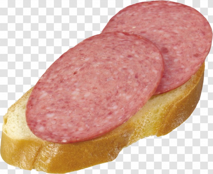 Sausage Hamburger Butterbrot Zakuski Breakfast - Cervelat - Sandwich Image Transparent PNG